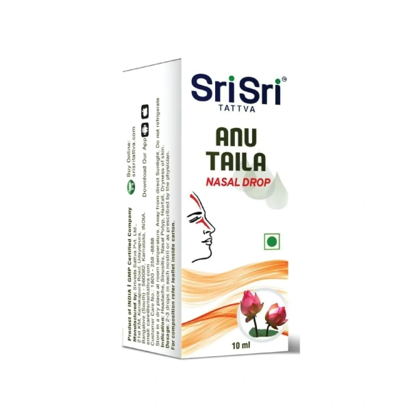 SRI SRI AYURVEDA Anu Taila - Sri Sri - 10Ml