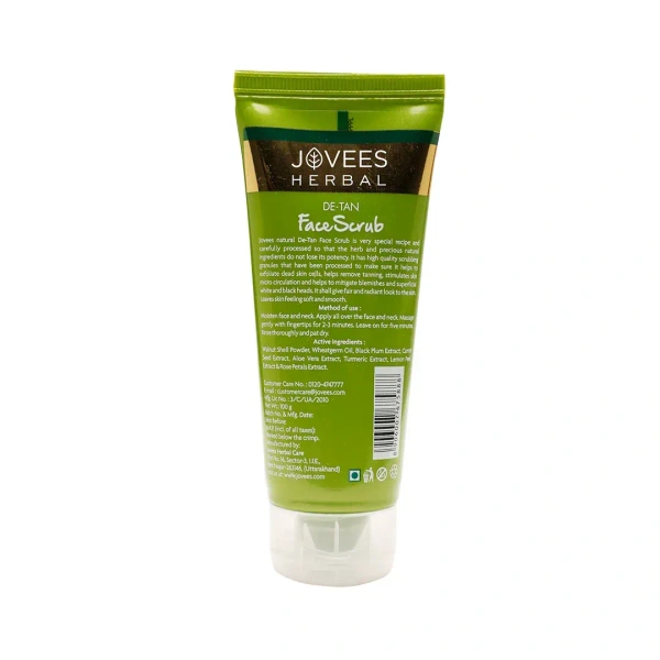 JOVEES HERBAL CARE De-Tan Scrub - Jovees - 100g