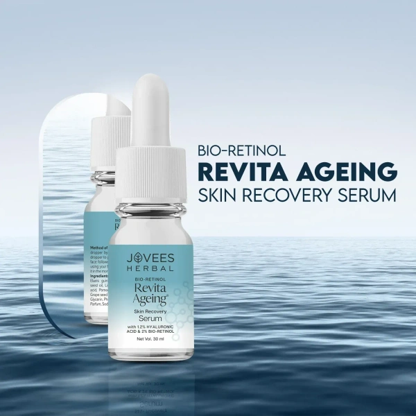 JOVEES HERBAL CARE Bio-Retinol Revita Ageing Face Serum    - Jovees Herbal - 30Ml