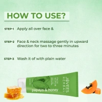 JOVEES HERBAL CARE Papaya & Honey Face Scrub - Jovees - 100g