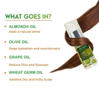 JOVEES HERBAL CARE Hair Serum With Grape Seed & Almond Oil - Jovees - 60ml