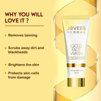 JOVEES HERBAL CARE Ultra Radiance Gold Face Wash - Jovees - 100ml