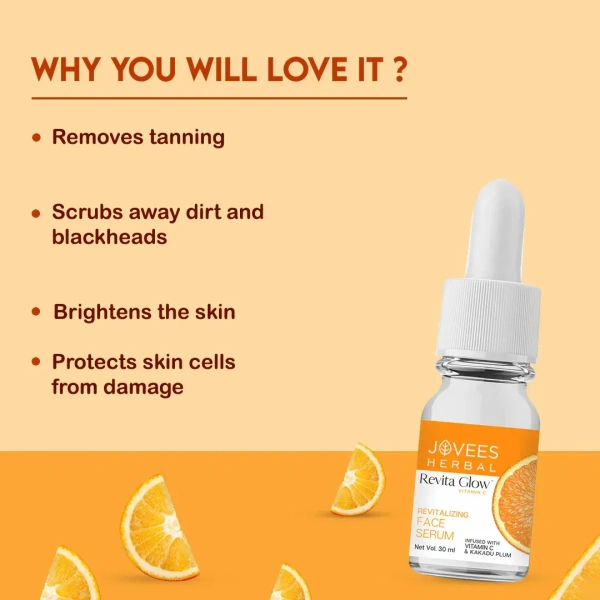 JOVEES HERBAL CARE Revita Glow Vitamin C Face Serum - Jovees - 30ml