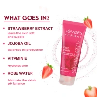 JOVEES HERBAL CARE Strawberry Face Wash - Jovees - 50ml