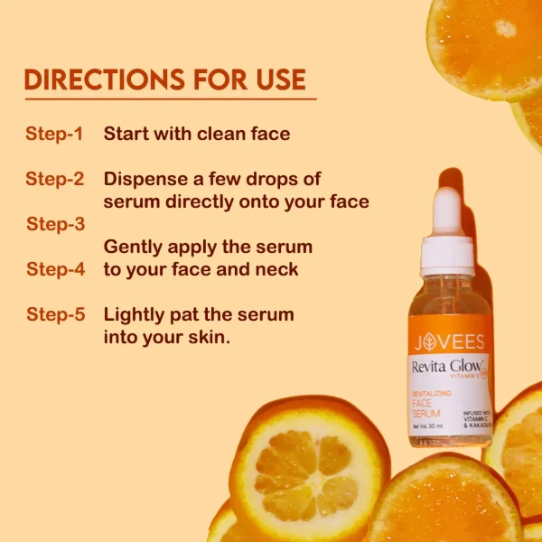 JOVEES HERBAL CARE Revita Glow Vitamin C Face Serum - Jovees - 30ml