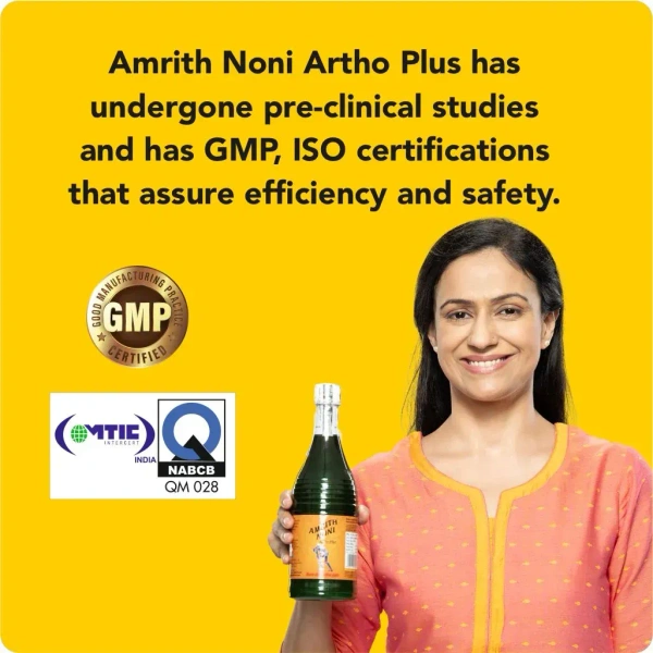 MS.VAL YOU PRODUCTS Amrith Noni Artho Plus Syrup  - Ms. Val You Product - 750Ml
