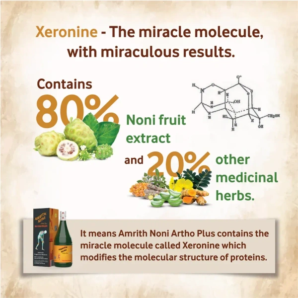 MS.VAL YOU PRODUCTS Amrith Noni Artho Plus Syrup  - Ms. Val You Product - 750Ml