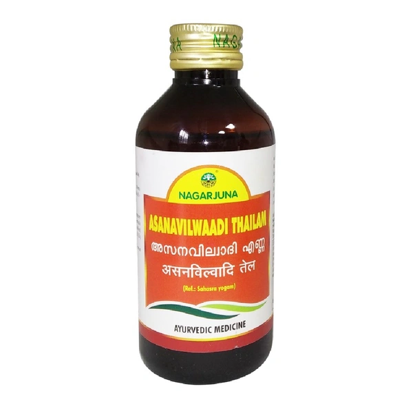 NAGARJUNA  Asanavilwadi Thailam - Nagarjuna - 200ml