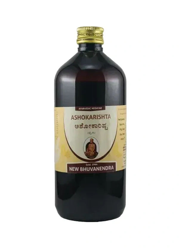NEW BHUVANENDRA  Ashokarishta - New Bhvanendra - 450Ml