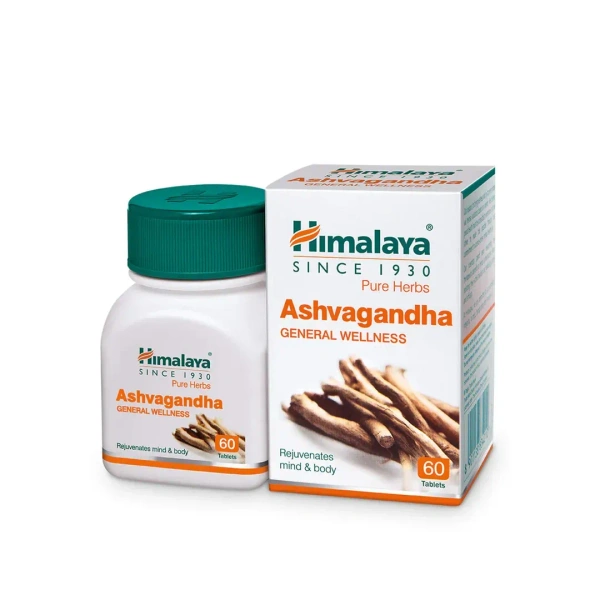 HIMALAYA DRUGS Ashwagandha Tablet - Himalaya - 60Tablet