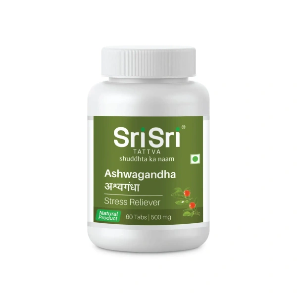 SRI SRI AYURVEDA Ashwagandha Tablet - Sri Sri - 60 Tablets
