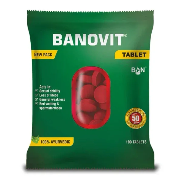 BAN LABS  Banovit Tablet - Ban Lab - 100Tablet