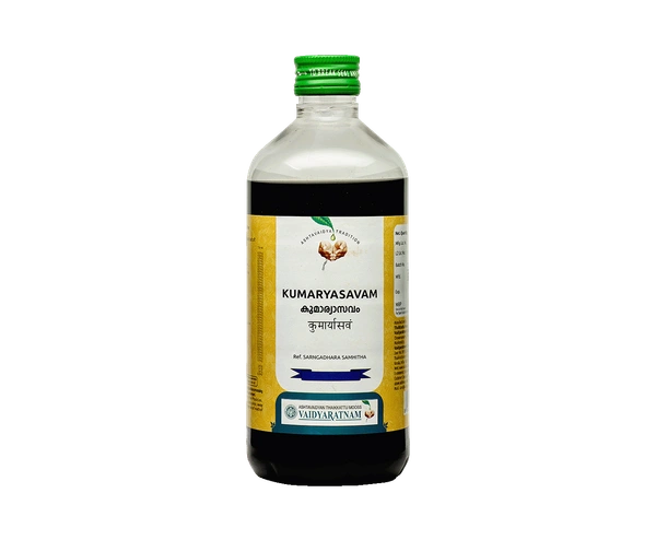 VAIDYARATHNAM Kumaryasava - Vaidyaratnam - 450Ml