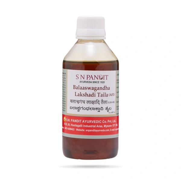 S.N.PANDIT Balashwaganda Lakshadi Taila - S.N.Pandit - 100ml