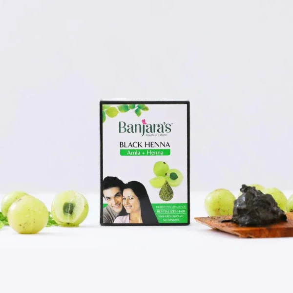 BANJARA'S Black Henna With Amla Powder - Banjara - 20gm