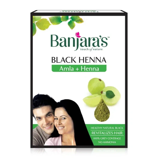 BANJARA'S Black Henna With Alovera Powder - Banjara - 20gm