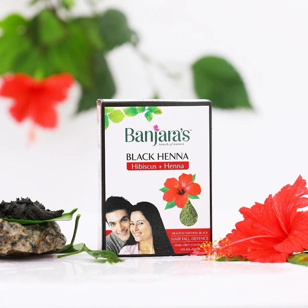 BANJARA'S Black Henna With Hibiscus - Banjara - 50gm