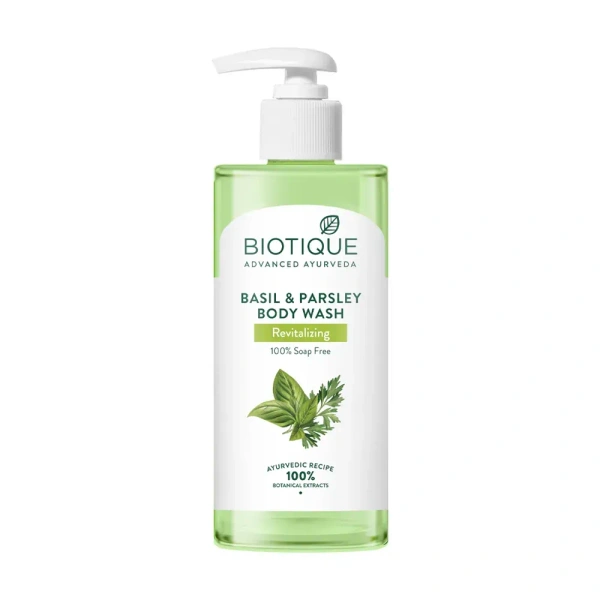 BIOTIQUE Basil & Parsley Body Wash - Biotique - 200ml