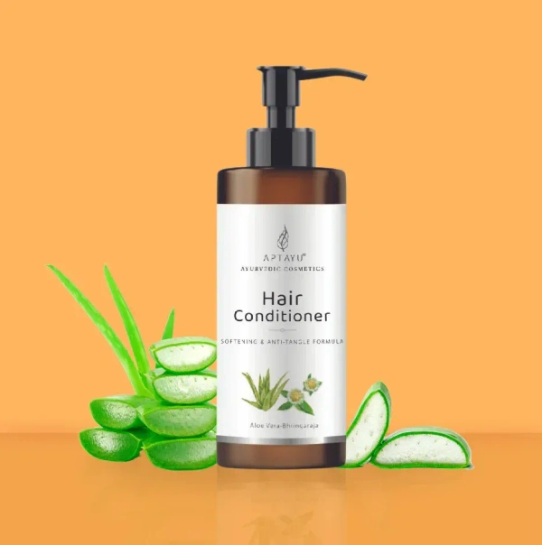 APTAYU Hair Conditioner (Aloe Vera & Bhringaraj) - Aptayu - 300Ml