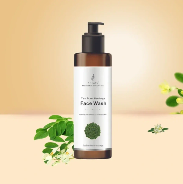 APTAYU Tea Tree Moringa Face Wash Aptayu - 100Ml