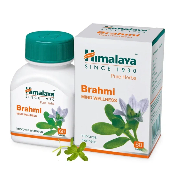 HIMALAYA DRUGS Brahmi Tablet - Himalaya - 60Tablet