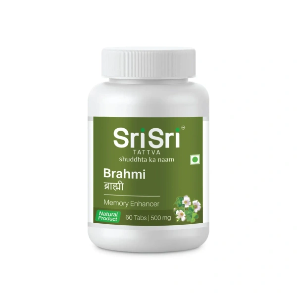 SRI SRI AYURVEDA Brahmi Tablet - Sri Sri - 60 Tablets