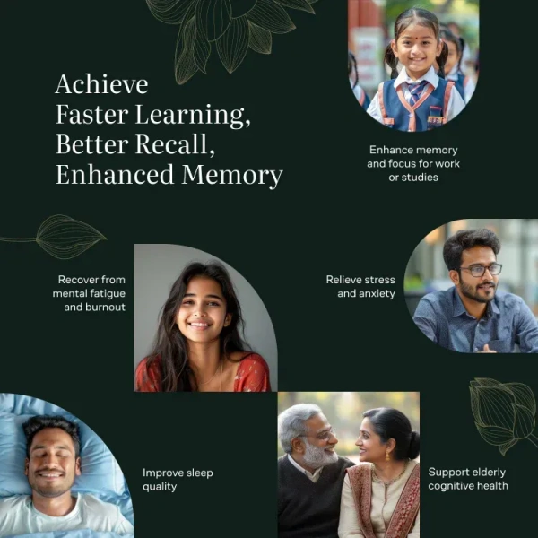 Kerala Ayurveda Brahmi Pearls Capsule - Kerala  - 40Capsules