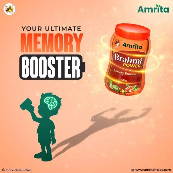 AMRITA DRUGS  Brahmi Power Granuels - Amrita - 200Gm