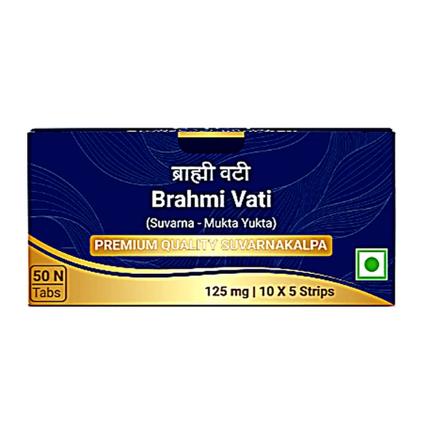 Sri Sri Tattva Brahmi Vati Suvarnakalpa Gold - Sri Sri - 50 Tab