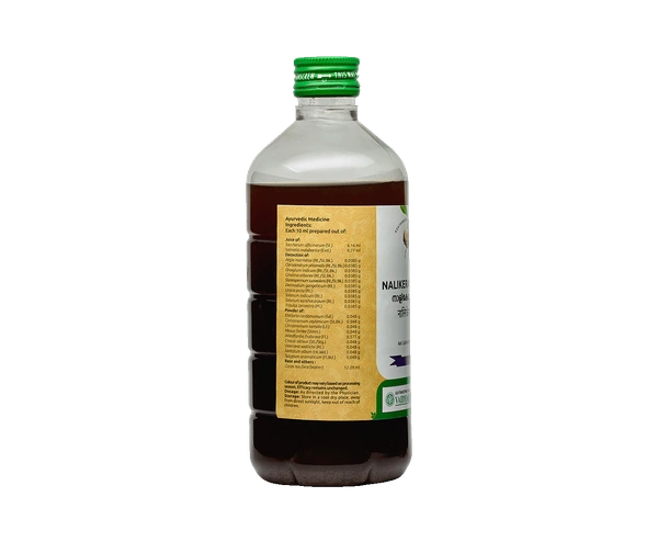 VAIDYARATHNAM Nalikerasavam - Vaidyaratnam - 450Ml