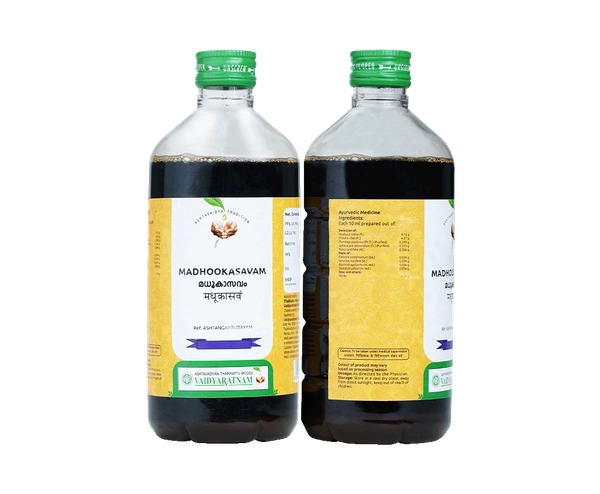 VAIDYARATHNAM Madhookasavam - Vaidyaratnam - 450Ml