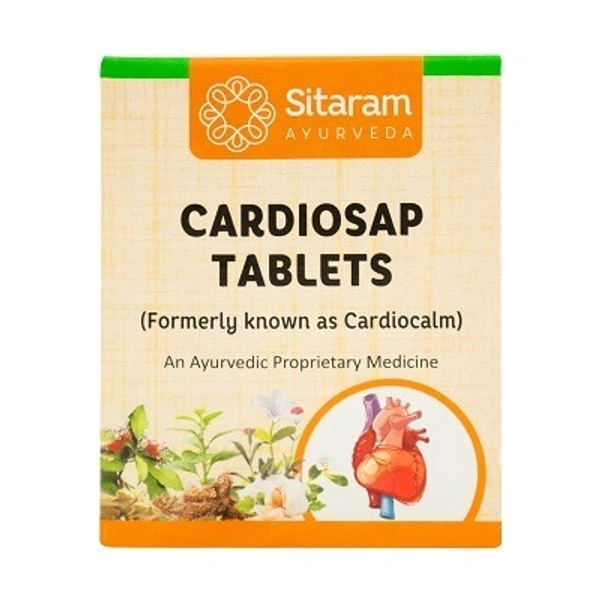 SITARAM AYURVEDA Cardiosap  -  Sitaram - 50Tablet
