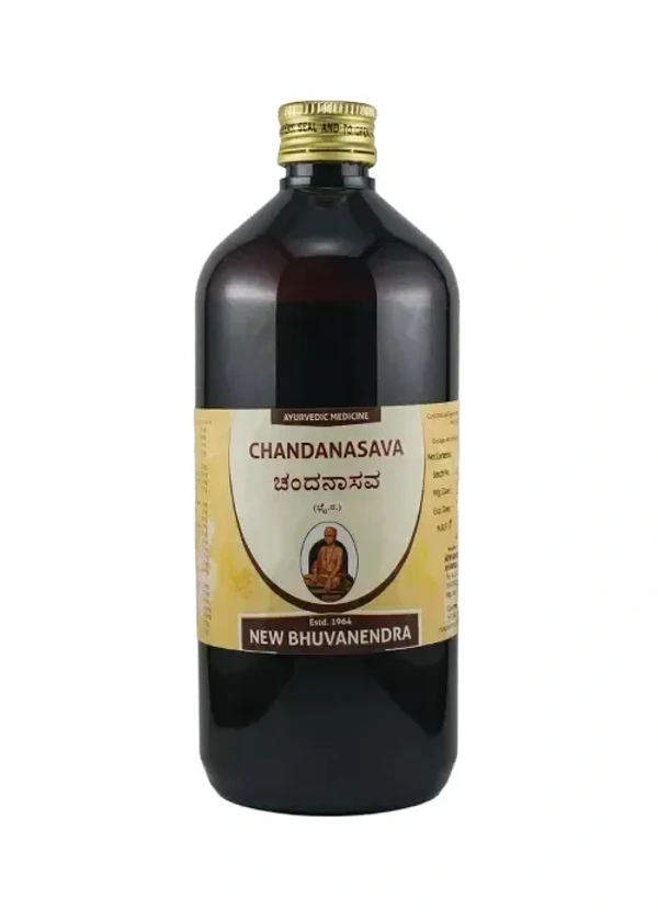NEW BHUVANENDRA  Chandanasava - New Bhuvanendra  - 450ml
