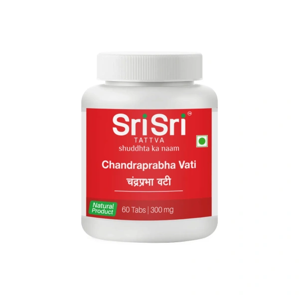 SRI SRI AYURVEDA Chandraprabha Vati - Sri Sri - 60 Tablets