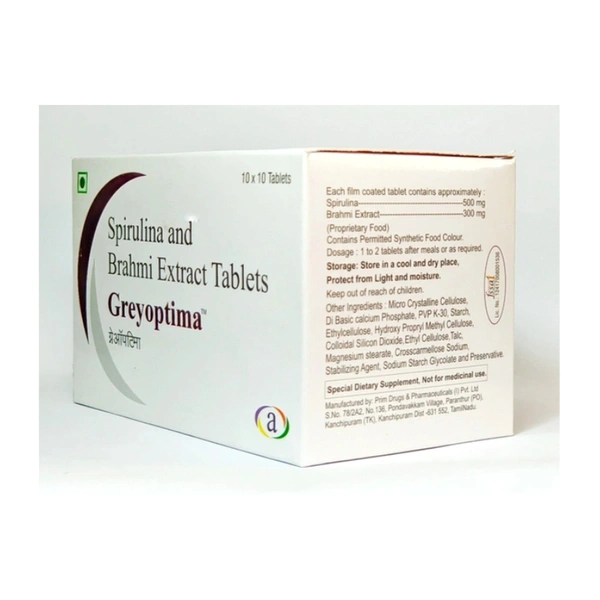 AARUX PHARMACEUTICAL Greyoptima Tablets - Aarux - 100 Tablet