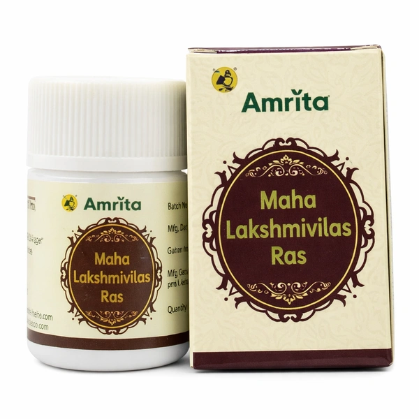 AMRITA DRUGS Maha Lakshmivilas Ras - Amrita - 25 Tablet