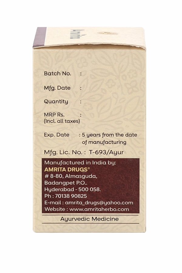 AMRITA DRUGS Rasraj Ras(Gold) - Amrita - 10 Tab