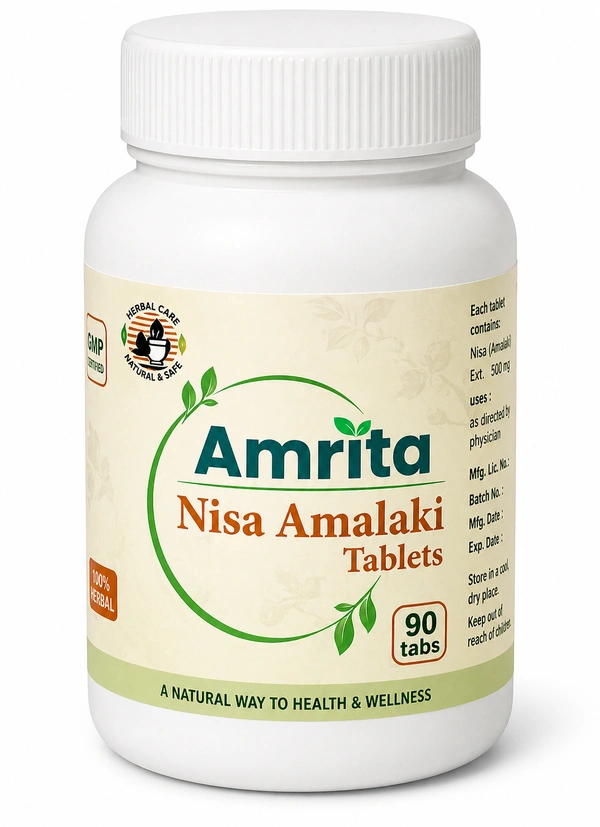 Amrita Nisa Amalaki Tablets Ayurvedic - 90 Tab