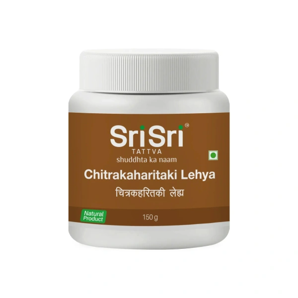 SRI SRI AYURVEDA Chitrakaharitaki Lehya - Sri Sri - 150G