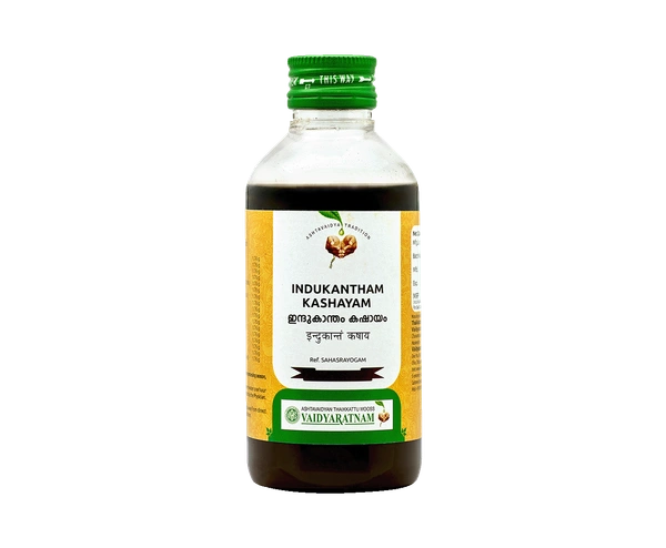 VAIDYARATHNAM Indukantham Kashayam - Vaidyaratnam - 200Ml