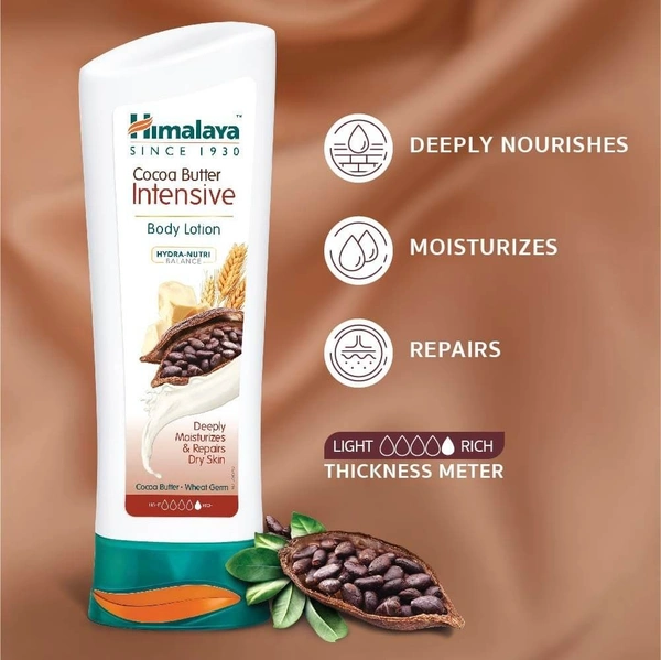 HIMALAYA PHARMACY Cocoa Butter Intensive Boby Lotion - Himalaya - 100ml