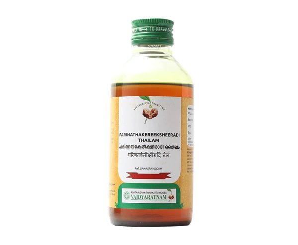 VAIDYARATHNAM Parinathakereeksheeradi Tail - Vaidyaratnam - 200Ml