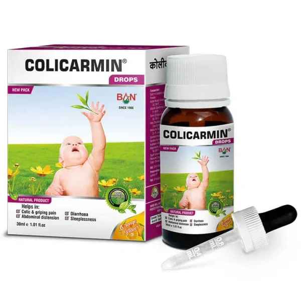 BAN LABS  Colicarmin Drops - Ban Lab - 30Ml