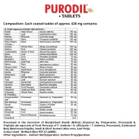 AIMIL PHARMACEUTICAL Purodil Tab - Aimil  - 30 Tablet