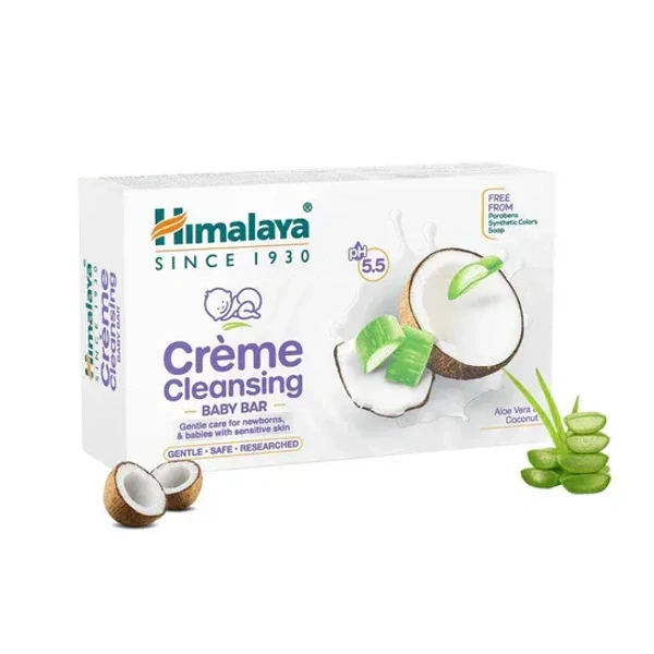 HIMALAYA PHARMA Creme Cleansing Baby Bar - Himalaya - 75g