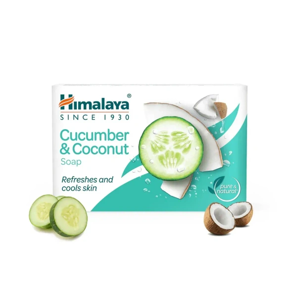 HIMALAYA PHARMACY Cucumber & Coconut Soap - Himalaya - 75g