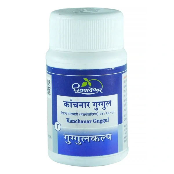 SHREE DHOOTAPAPESHWAR Kanchanar Guggul 60Tab-Shree D - 60 Tablets