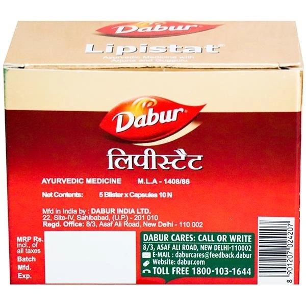 DABUR INDIA LIMITED Lipistat Capsule - Dabur  - 10Capsule
