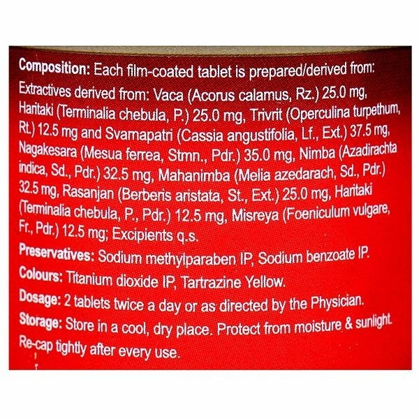 DABUR INDIA LIMITED Pilochek Tablet - Dabur  - 60Tablet