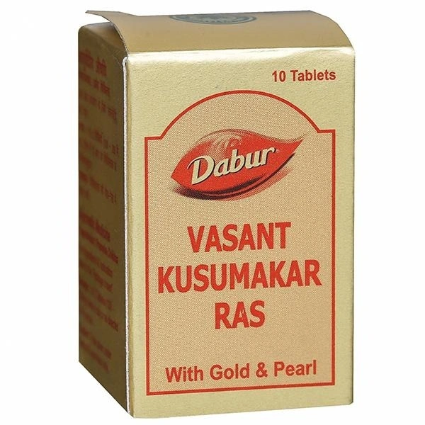DABUR INDIA LIMITED Vasant Kusumakar Ras(Gold) - Dabur  - 10Tablet